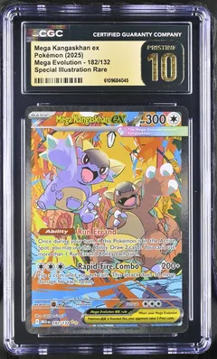 Mega Kangaskhan ex #182 CGC Pristine 10