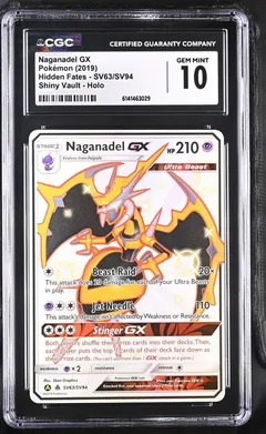 Naganadel GX #SV63/SV94 CGC 10