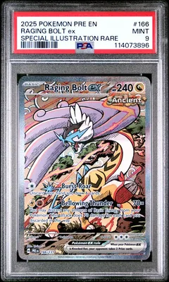 Raging Bolt ex #166 PSA 9