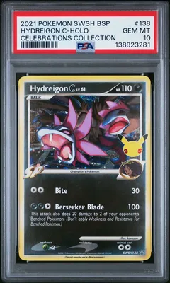 Hydreigon C #138 PSA 10