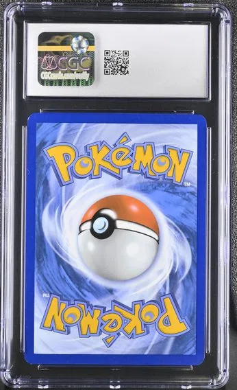 Misty's Psyduck #193, back of the slab