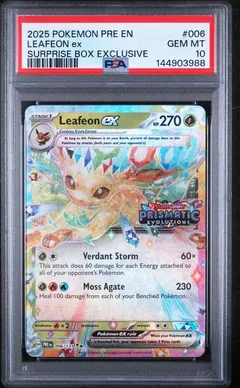 Leafeon ex #006 PSA 10