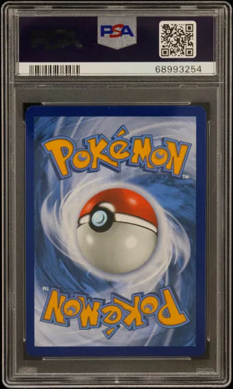Poke Ball #146, back of the slab