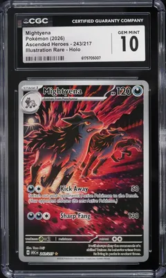 Mightyena #243 CGC 10