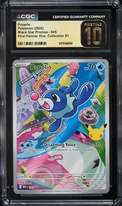 Popplio #45 CGC Pristine 10