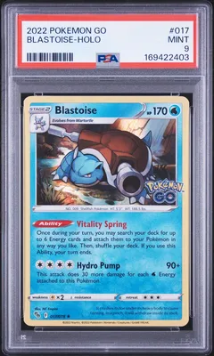 Blastoise #017 PSA 9