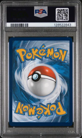Team Rocket's Mewtwo ex #213, back of the slab
