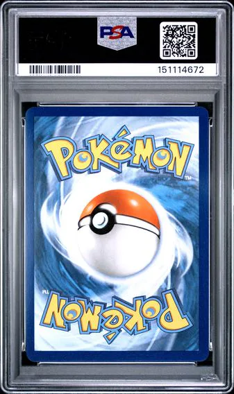 Bulbasaur #133, back of the slab