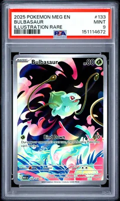 Bulbasaur #133 PSA 9
