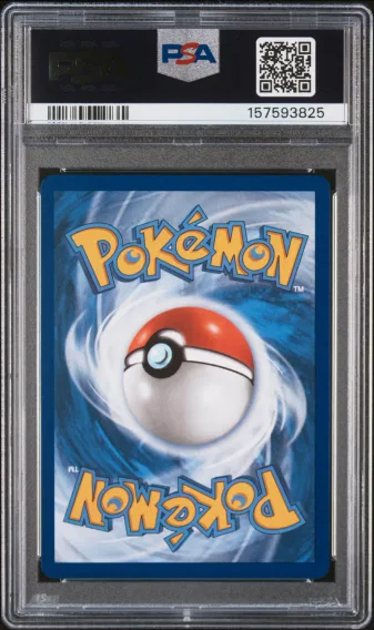 Mega Lucario ex #033, back of the slab