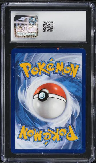 Greninja ex #132, back of the slab