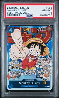 Monkey D. Luffy #033 PSA 10