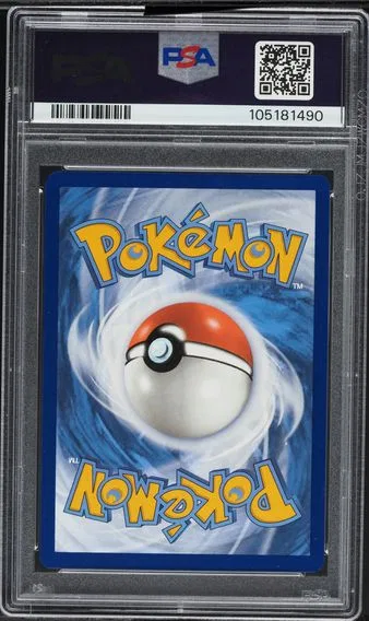 Pecharunt #129, back of the slab