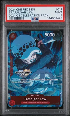 Trafalgar Law #017 PSA 9
