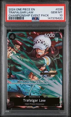 Trafalgar Law #038 PSA 10