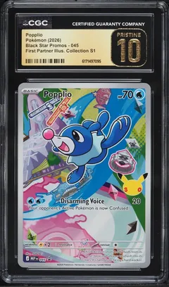 Popplio #45 CGC Pristine 10