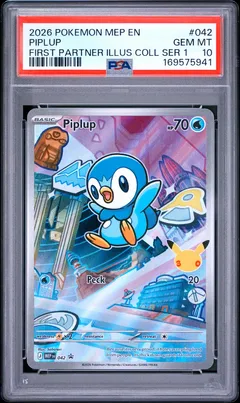 Piplup #042 PSA 10