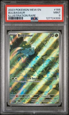 Bulbasaur #166 PSA 9