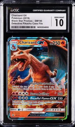 Charizard GX #SM195 CGC 10