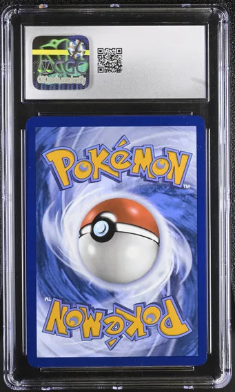 Pikachu #214, back of the slab