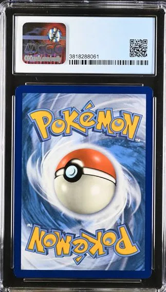 Pikachu #241, back of the slab