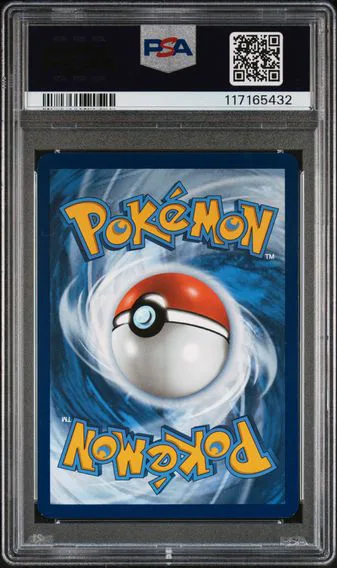 N's Zoroark ex #185, back of the slab