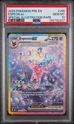 Espeon ex #155 PSA 10