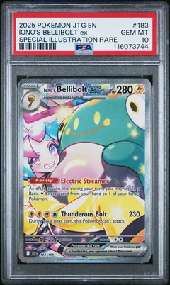 Iono's Bellibolt ex #183 PSA 10