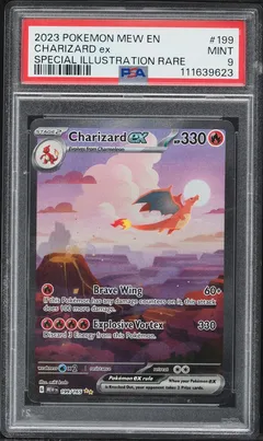Charizard ex #199 PSA 9