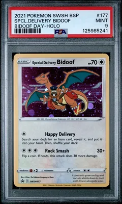 Special Delivery Bidoof #177 PSA 9