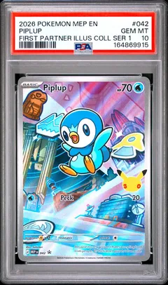 Piplup #042 PSA 10