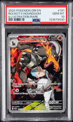Team Rocket's Houndoom #191 PSA 10