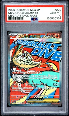 Mega Hawlucha ex #229 PSA 10
