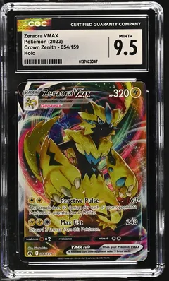 Zeraora VMAX #054 CGC 9.5