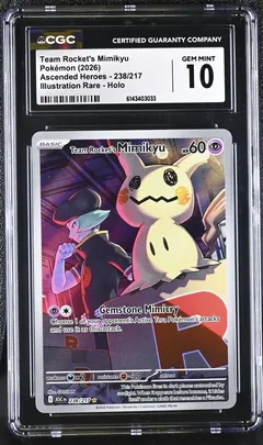 Team Rocket's Mimikyu #238 CGC 10