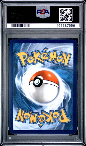 Mega Lucario ex #033, back of the slab