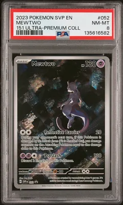 Mewtwo #052 PSA 8